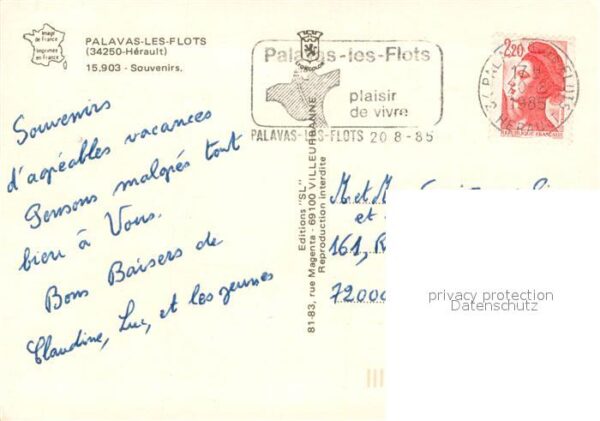 Palavas-les-Flots 34 Boulevard Port de plaisance Bateaux Pla – Bild 2