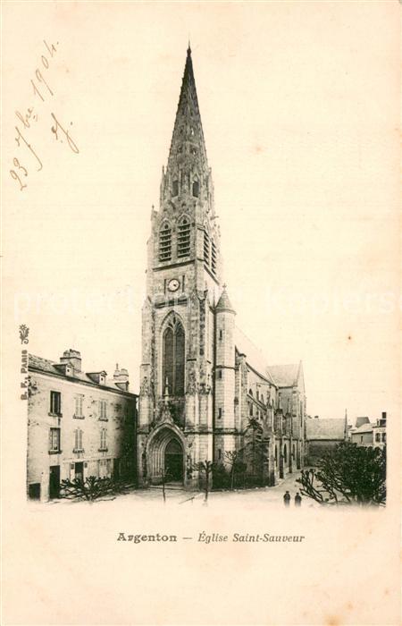 Argenton 36-sur-Creuse Eglise Saint-Sauveur