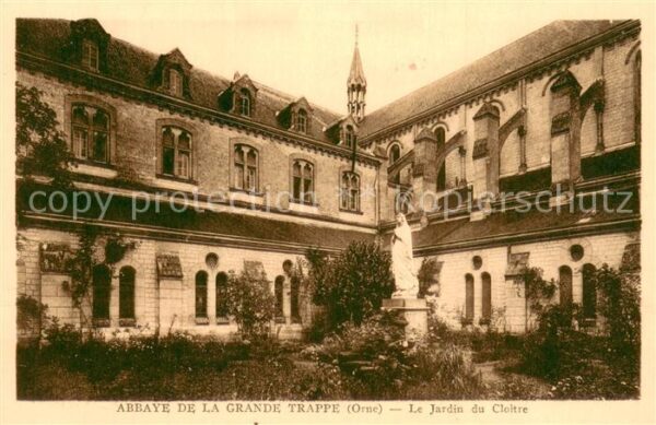 Abbaye de la Grande Trappe Soligny-la-Tr Le Jardin du Cloitre