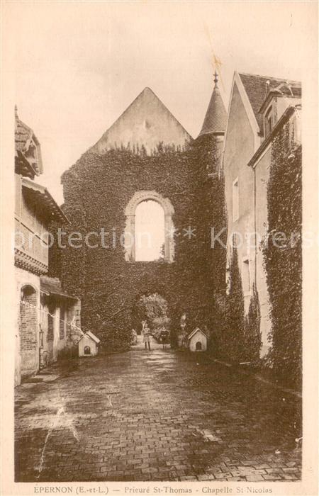 Epernon 28 Prieure St. Thomas - Chapelle St-Nicola
