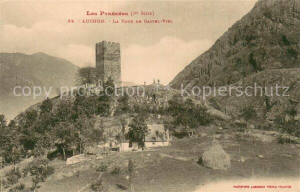 Luchon Haute-Garonne La TOur de Castel-Viel