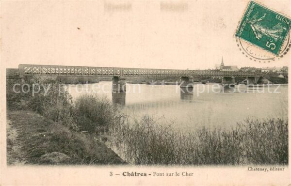 Chatres 41-sur-Cher Pont sur le Cher