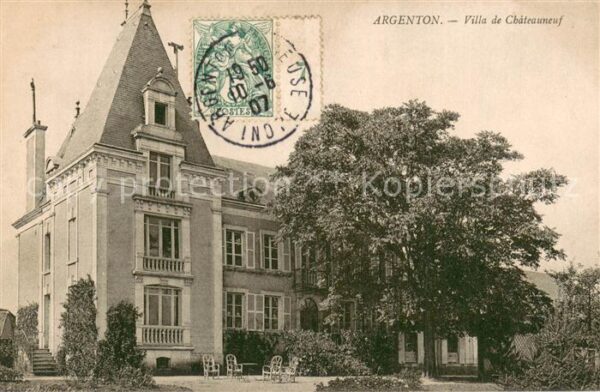 Argenton 36-sur-Creuse Ville de Chateauneuf