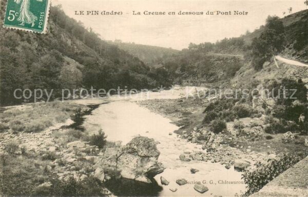 Le Pin 36 Indre Le Creuse en dessous du Pont Noir