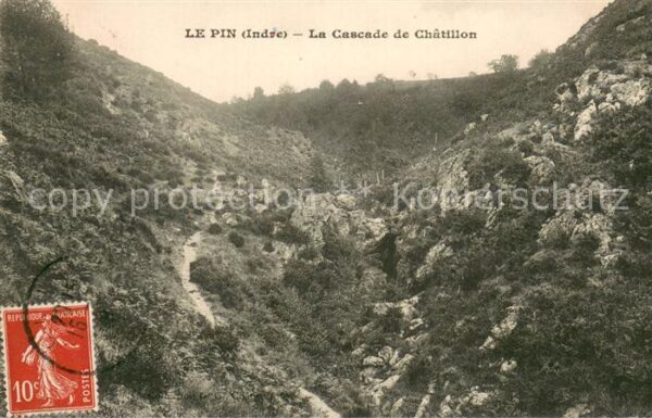 Le Pin 36 Indre La Cascade de Chatillon