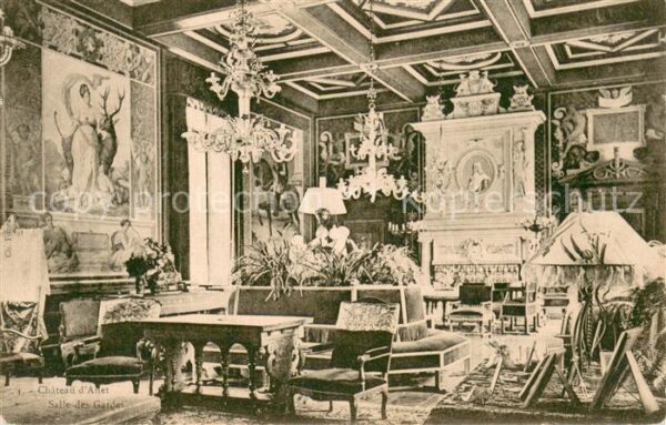 Anet 28 Chateau d Anet - Salle des Gardes
