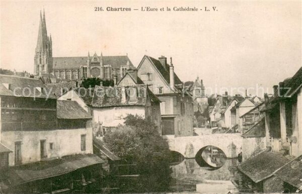 Chartres 28 L Eure et la Cathedrale