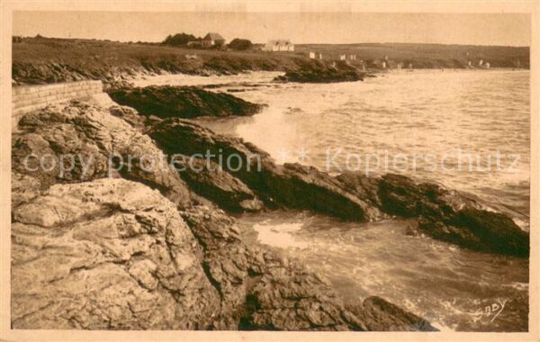 St-Gildas-de-Rhuys Un coin de la Plage