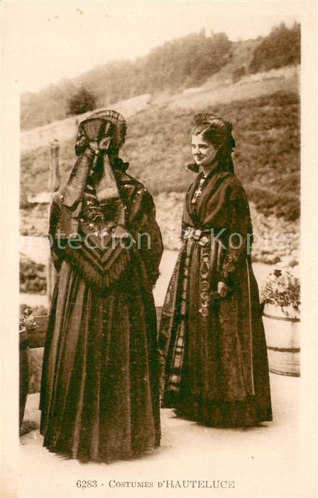 Hauteluce 73 Costumes