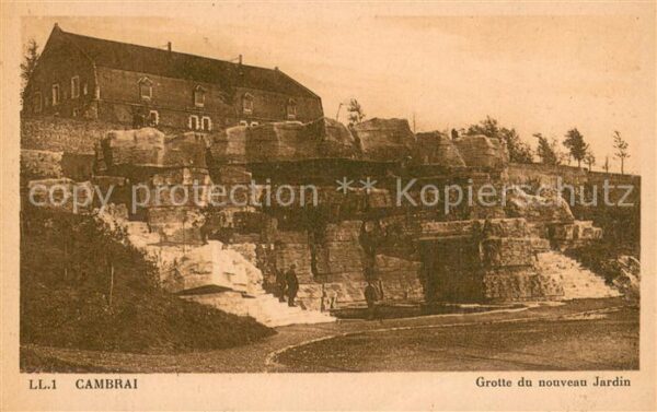 Cambrai 59 Grotte du nouveau Jardin