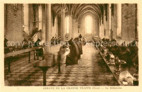 Abbaye de la Grande Trappe Soligny-la-Tr Le Refectoire