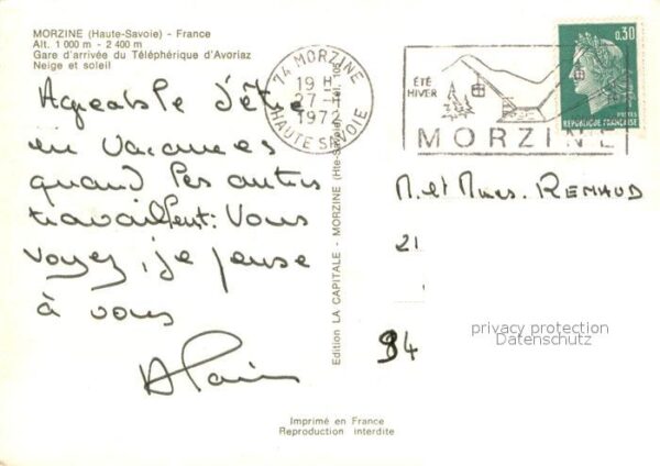 Morzine Gare d arrivee du Telepherique d Avoria – Bild 2