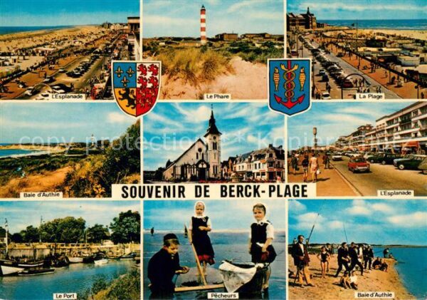 Berck-Plage 62 Le Port - L Esplanade - Le Phare