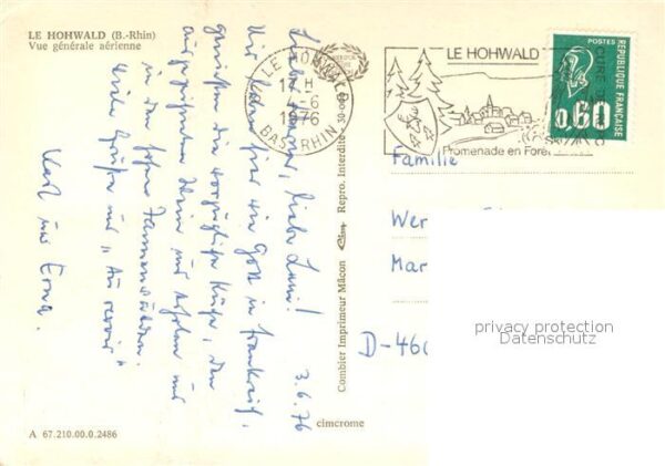 Le Hohwald Fliegeraufnahme – Bild 2