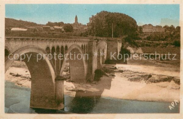 Collias 30 Le Pont Vue generale