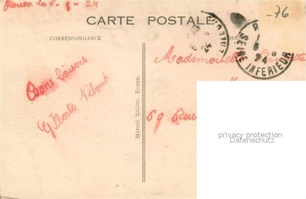 Bon-Secours Bonsecours 76 Eglise et le Monument de Jeanne d’Arc R – Bild 2