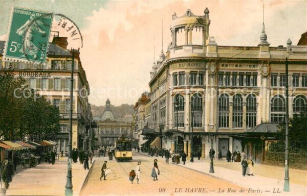 Le Havre La Rue de Paris
