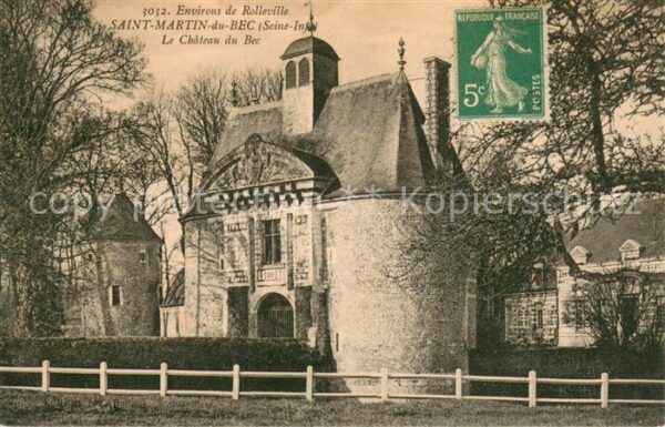Saint-Martin-du-Bec Le Chateau du Bec