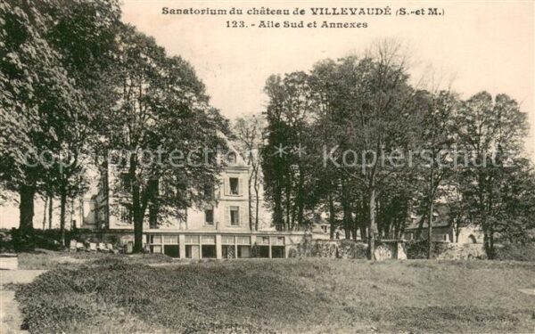 Villevaude 77 Sanatorium du chateau de Villevaude Ail