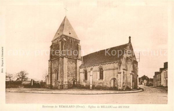 Remalard 61 Eglise de Bellou sur Huisne