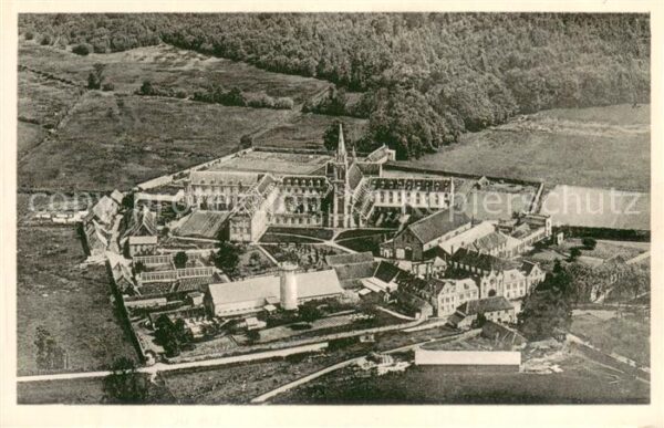 Soligny-la-Trappe Abbaye ND de la Grande Trappe Vue de fa