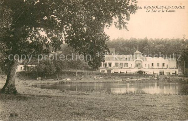 Bagnoles-de-l Orne Le Lac et le Casino