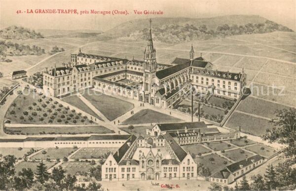 Grande Trappe pres Moriagne Vue generale aerienne