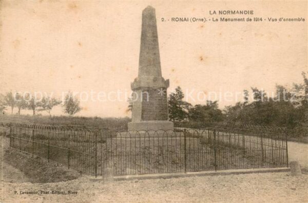 Ronai 61 Le Monument de 1914 Vue d_ensemble