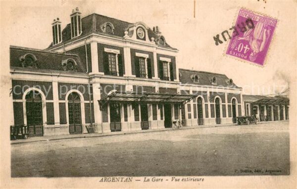 Argentan 61 La Gare Vue exterieure