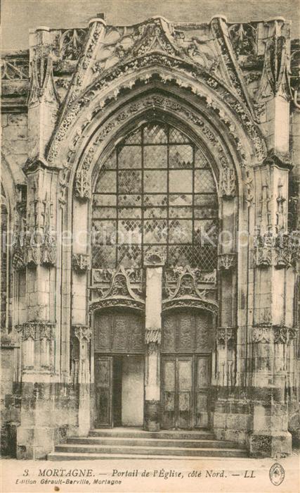 Mortagne-au-Perche Portail de l’Eglise cote Nord