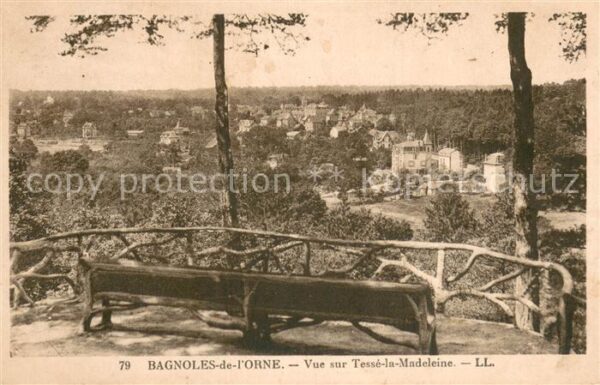 Bagnoles-de-l Orne Vue sur Tesse-la-Madeleine