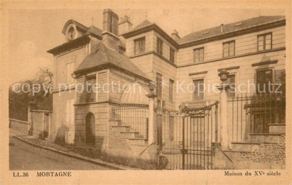 Mortagne-au-Perche Maison du XVe siecle