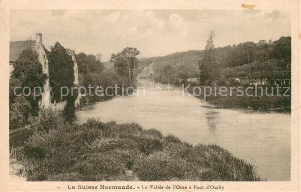 Pont-d Ouilly La Vallee de l’Orne a Pont d_Ouilly