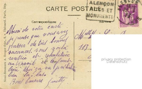 Alencon 61 La Sarthe du boulevard de la Republique – Bild 2
