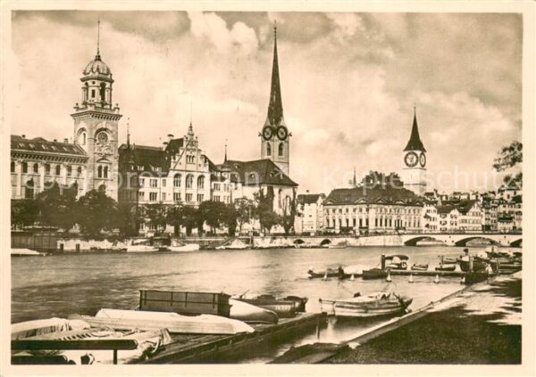 Zuerich ZH Stadthausquai