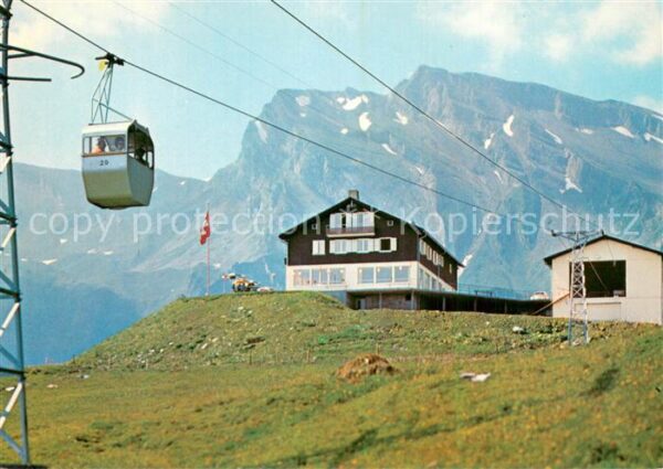 Emmetten Rinderbühl Gondelbahn Bergrestaurant