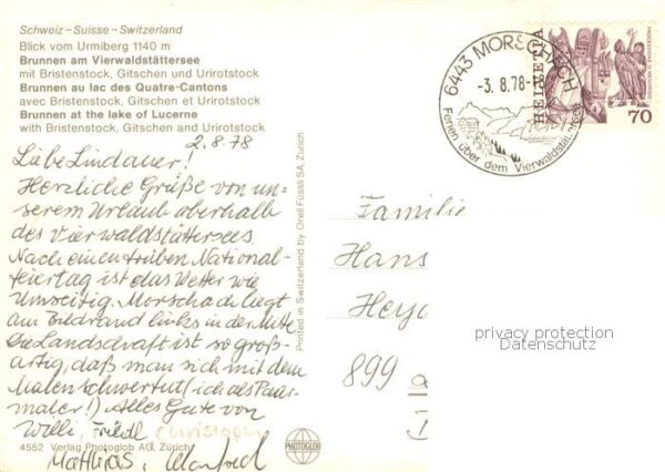 Brunnen Vierwaldstaettersee SZ Fliegeraufnahme – Bild 2