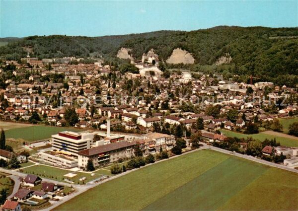 Burgdorf BE Fliegeraufnahme mit Regionalspital