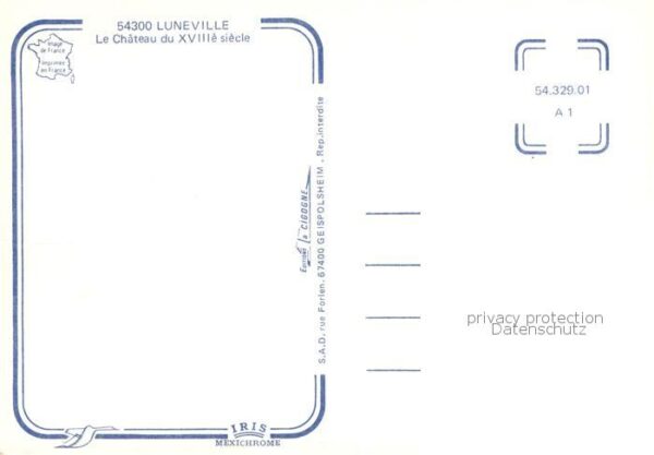 Luneville 54 Le Chateau Vue aerienne – Bild 2