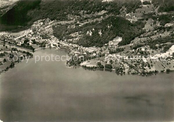Weesen  Walensee SG Fliegeraufnahme
