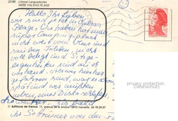 Valras-Plage 34 Strandpartien Fliegeraufnahme – Bild 2