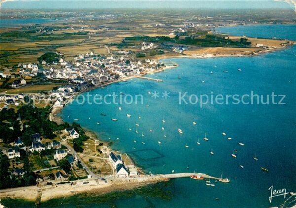 Locmariaquer Vue generale aerienne