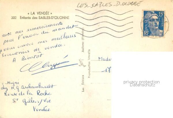 Les Sables-d Olonne 85 Enfants des Salbles d_Olonne – Bild 2