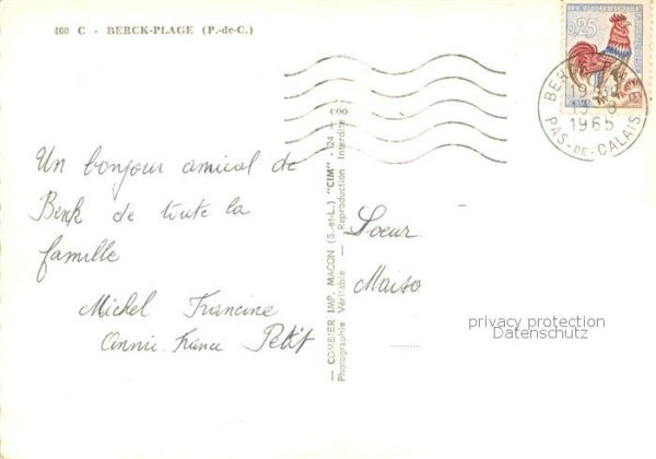 Berck-Plage 62 Les joijes de la Plage Eglise Esplanade – Bild 2