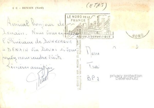 Denain Le Marechal Villars Rue de Villars Egli – Bild 2
