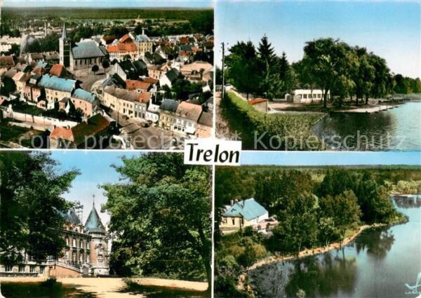 Trelon Vue d’Ensemble Etang de Hayon Chateau d