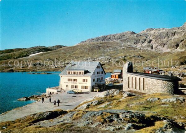 Grimsel Passhoehe Kapelle St Christophorus Hotel Grimsel