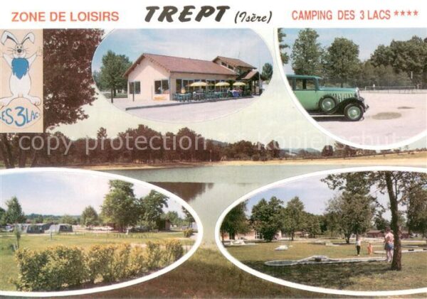Trept 38 Zone de Loisirs Camping des 3 Lacs
