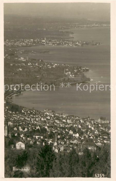 Rorschach Bodensee SG Fliegeraufnahme