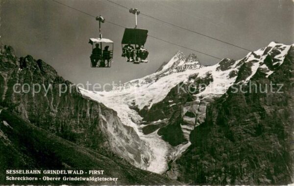 Grindelwald Sesselbahn Grindelwald-First Schreckhor